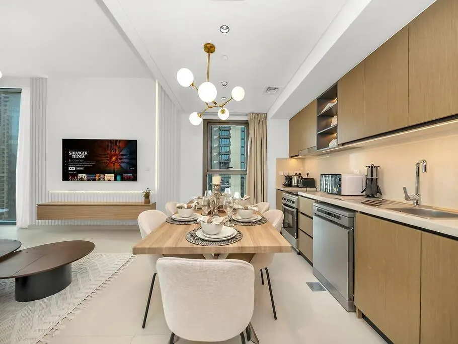 2Br-Fountain & Burj Khalifa View - Near Dubai Mall 0*,