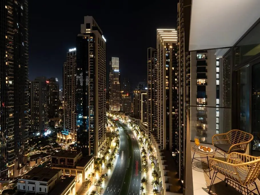 2Br-Fountain & Burj Khalifa View - Near Dubai Mall 0*,  United Arab Emirates