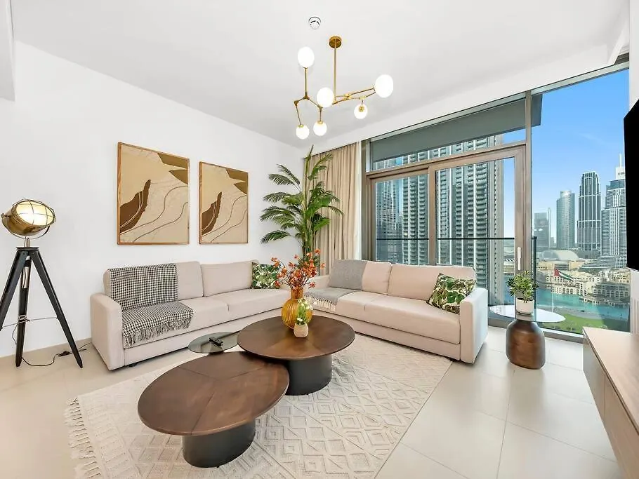 2Br-Fountain & Burj Khalifa View - Near Dubai Mall