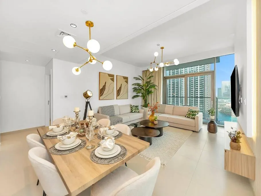 2Br-Fountain & Burj Khalifa View - Near Dubai Mall 0*,