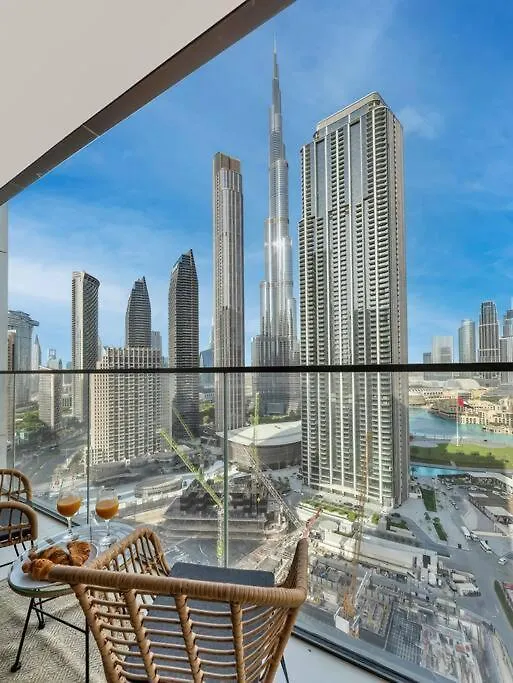 2Br-Fountain & Burj Khalifa View - Near Dubai Mall