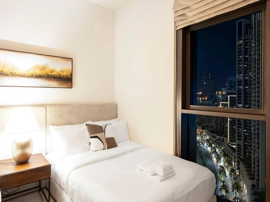 2Br-Fountain & Burj Khalifa View - Near Dubai Mall United Arab Emirates