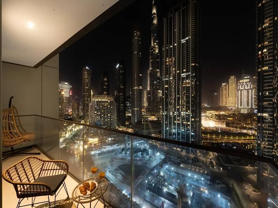 2Br-Fountain & Burj Khalifa View - Near Dubai Mall