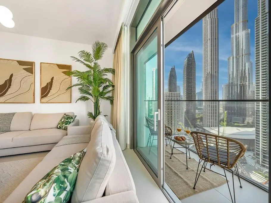 2Br-Fountain & Burj Khalifa View - Near Dubai Mall United Arab Emirates