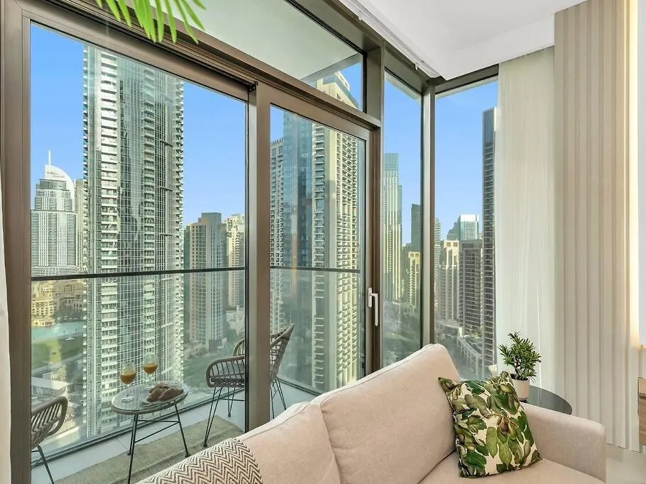 2Br-Fountain & Burj Khalifa View - Near Dubai Mall